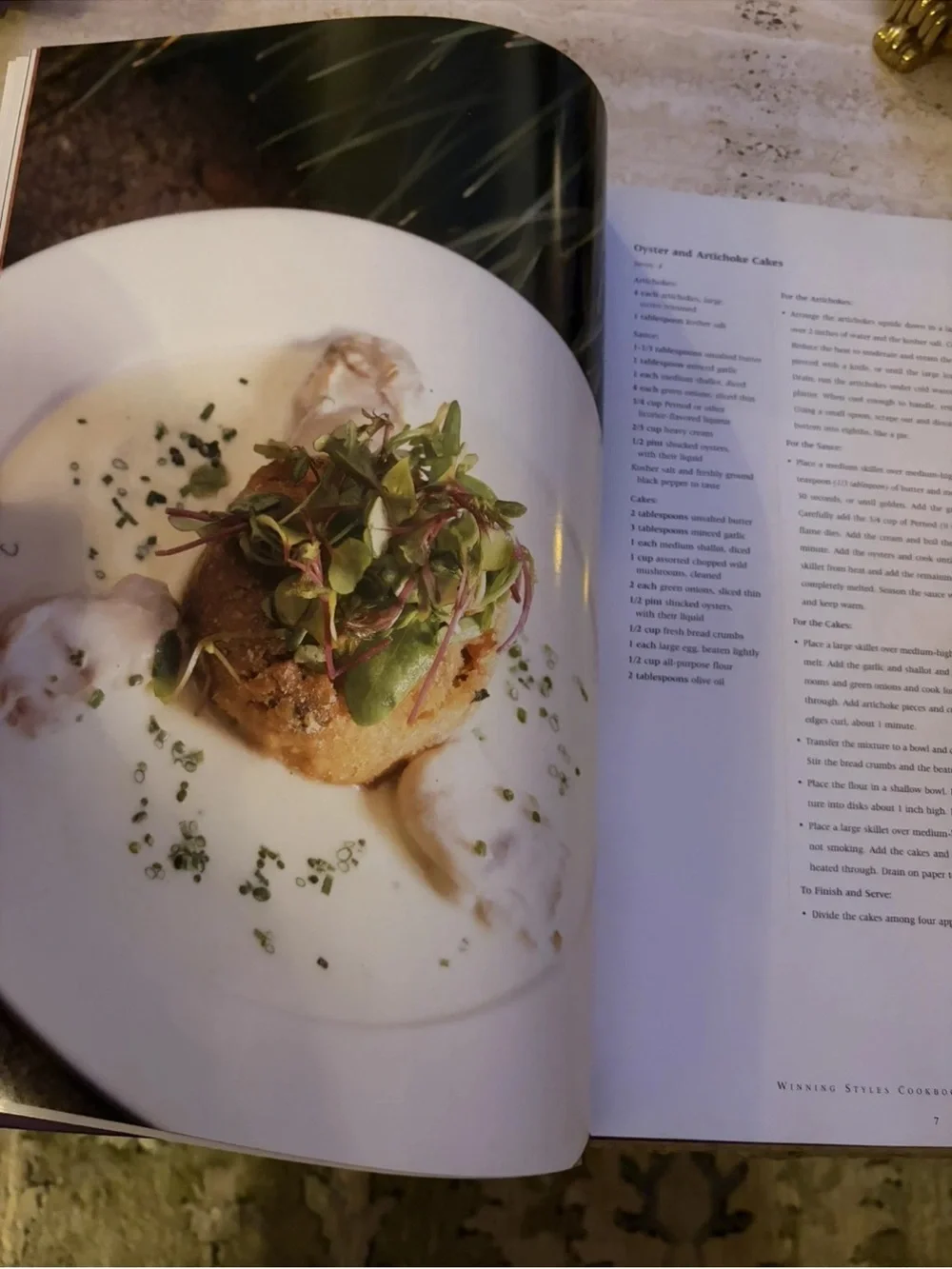 Winning Styles Cookbook — Recipes from 2004 James Beard Award Winners hardback